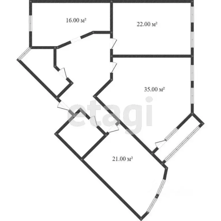 3-к кв. Костромская область, Кострома Давыдовский-3 мкр, 9 (97.2 м) - Фото 1