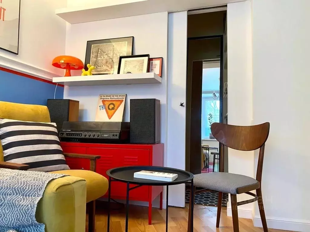 1-к кв. Москва Песчаный пер., 14К4 (31.1 м) - Фото 2