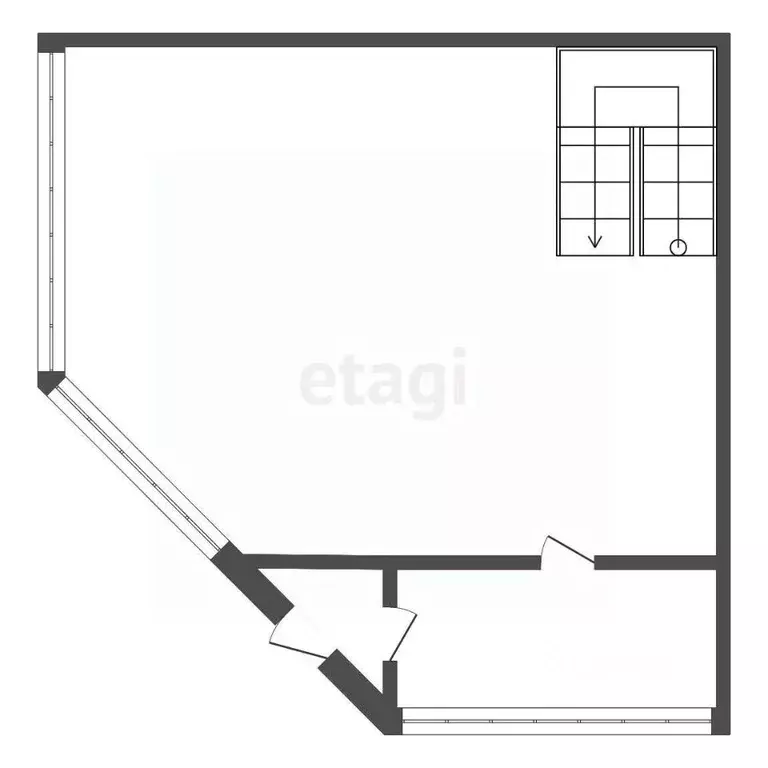 Офис в Камчатский край, Петропавловск-Камчатский Вулканная ул., 49/1 ... - Фото 2