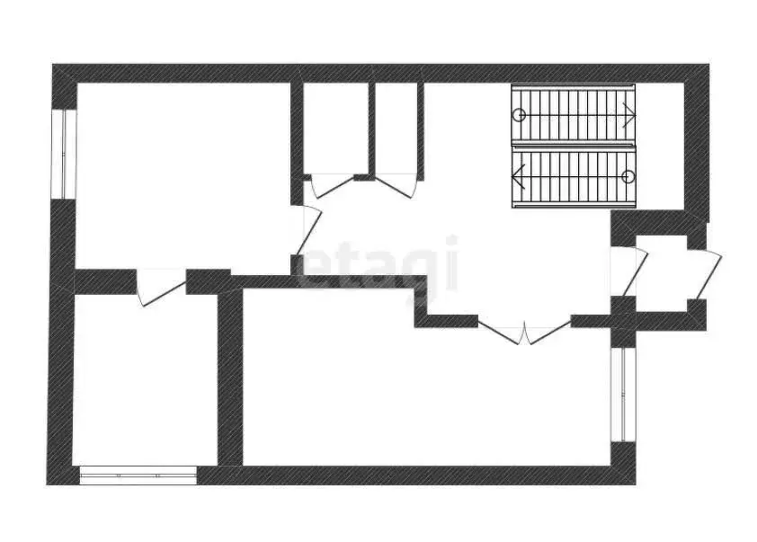 3-комнатная квартира: посёлок Расцвет, Школьная улица, 2 (88.6 м) - Фото 1