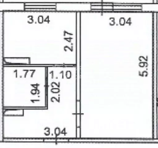 1-к кв. Новосибирская область, Новосибирск ул. Петухова, 160 (34.7 м) - Фото 1