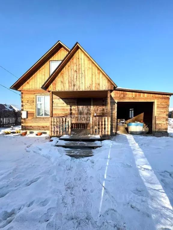 Дом в Забайкальский край, Читинский район, с. Смоленка, ПМК мкр 62 (80 ... - Фото 1