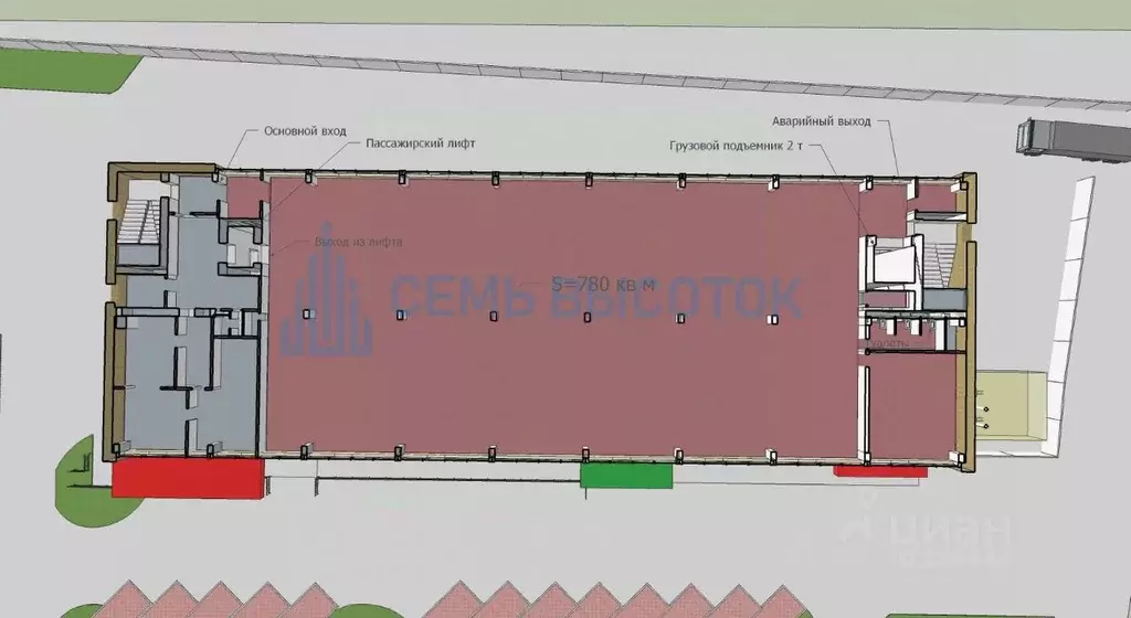 Помещение свободного назначения в Московская область, Подольск ул. ... - Фото 2
