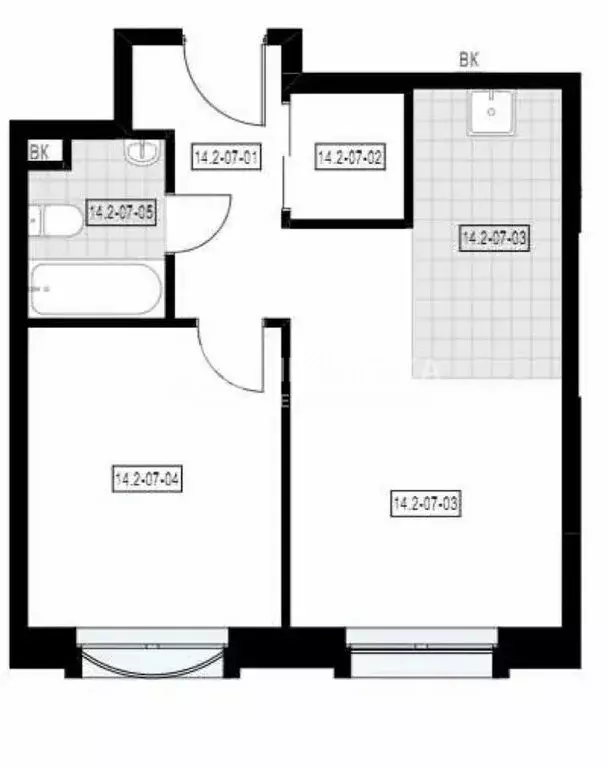 2-комнатная квартира: Москва, улица Академика Королёва, 21 (45 м) - Фото 1