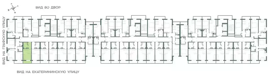 1-комнатная квартира: Мурино, Екатерининская улица, 11 (20.4 м) - Фото 1
