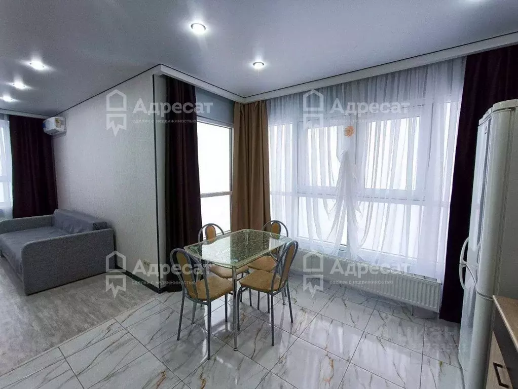 Студия Волгоградская область, Волгоград ул. Грибанова, 1 (37.4 м) - Фото 1