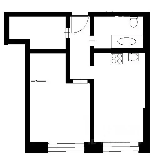 1-к кв. Москва 3-я Хорошевская ул., 19А (42.0 м) - Фото 2