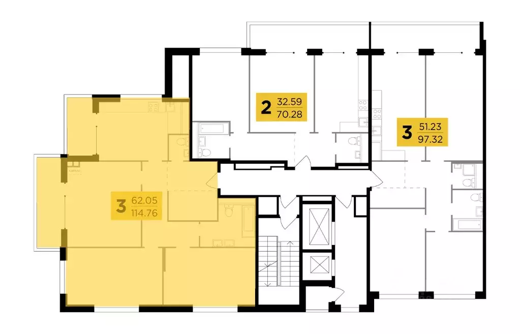 3-к кв. Москва ул. Виктора Маслова, 2 (114.76 м) - Фото 1