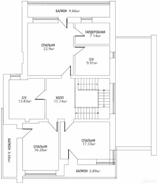 Дом в деревня Крёкшино, КП Крёкшино лайф (246.6 м) - Фото 2