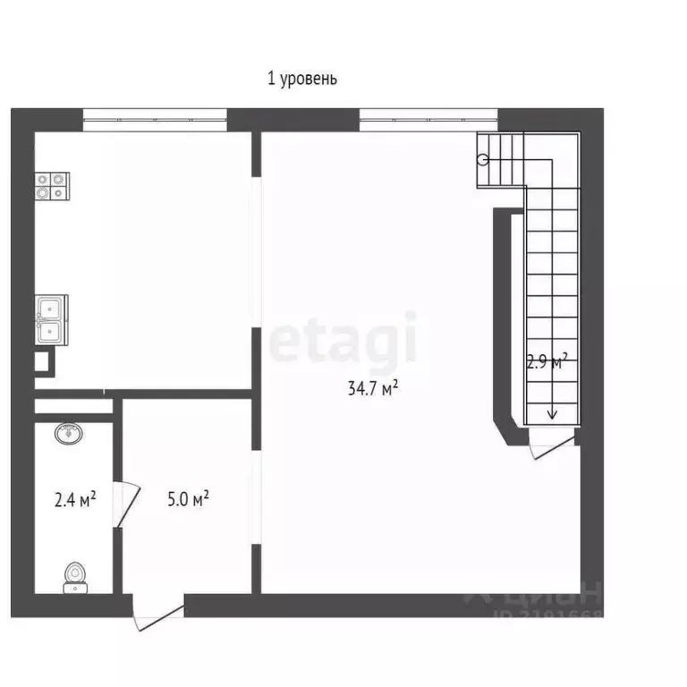 3-к кв. Калининградская область, Калининград ул. Онежская, 10 (78.5 м) - Фото 2