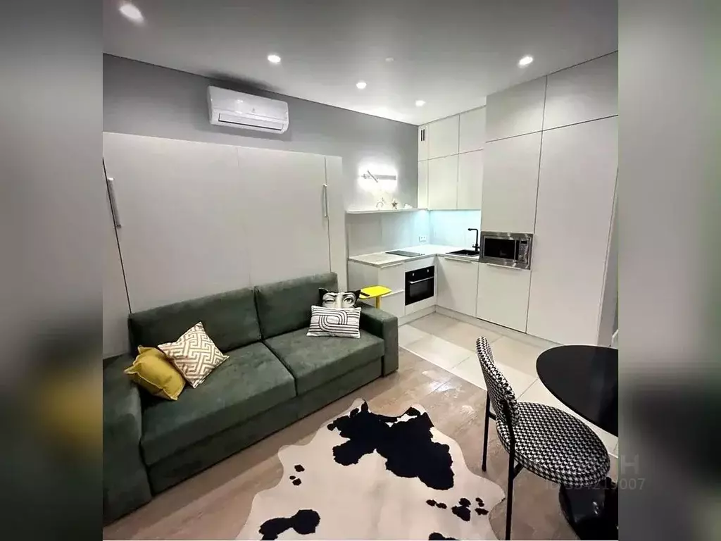 Студия Москва Старокоптевский пер., 4 (24.0 м) - Фото 1