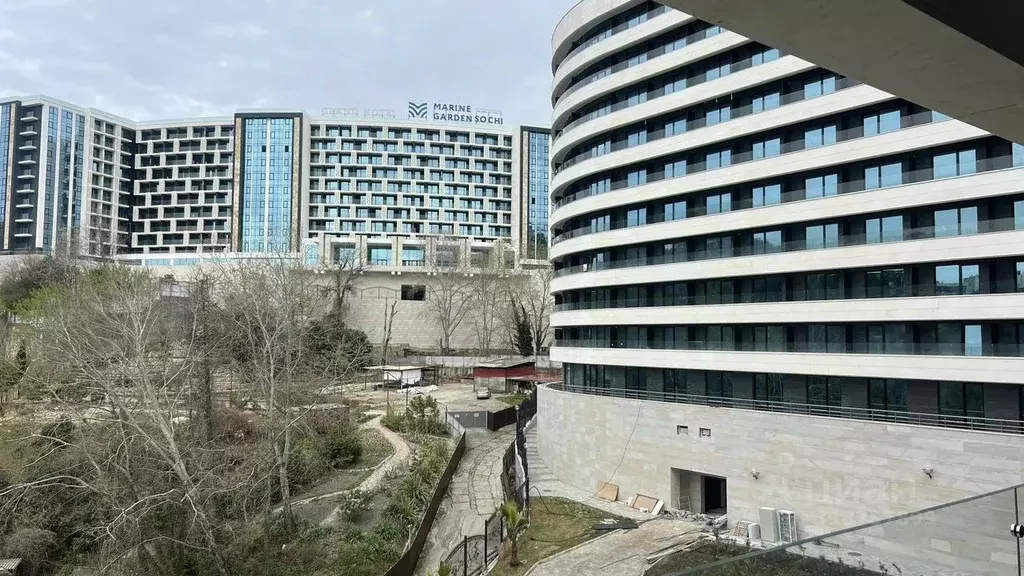 Студия Краснодарский край, Сочи Хоста жилрайон, ул. Шоссейная, 9к2 ... - Фото 1