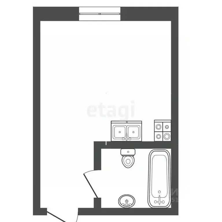 Студия Ямало-Ненецкий АО, Муравленко Школьная ул., 9 (22.9 м) - Фото 1
