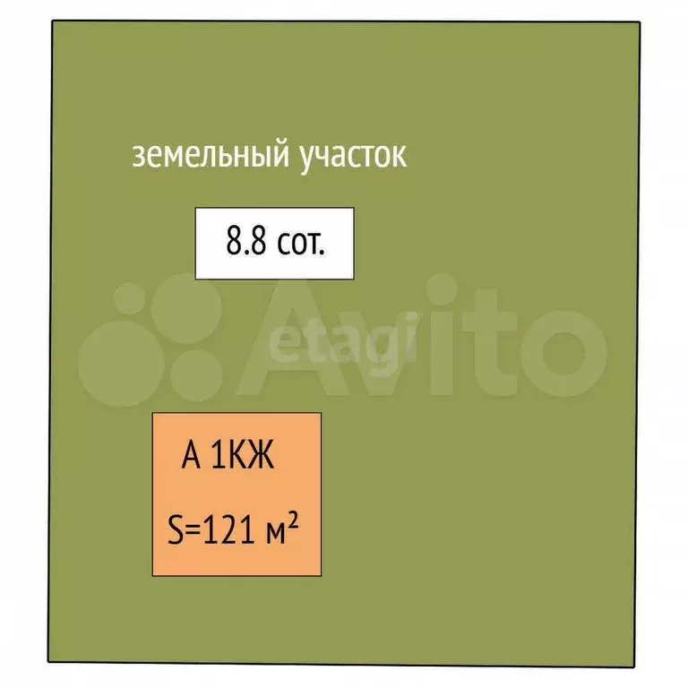 Дом 121 м на участке 8,8 сот. - Фото 0