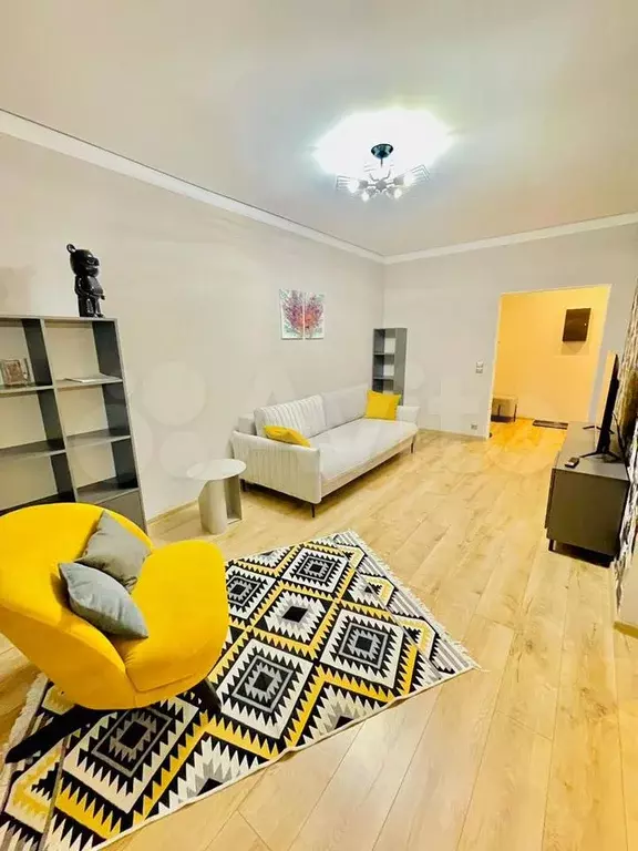 1-к. квартира, 41 м, 4/9 эт. - Фото 1