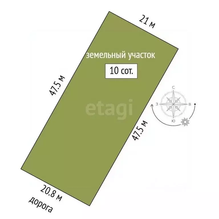 Участок в Владимирская область, Петушинский район, Нагорное ... - Фото 2