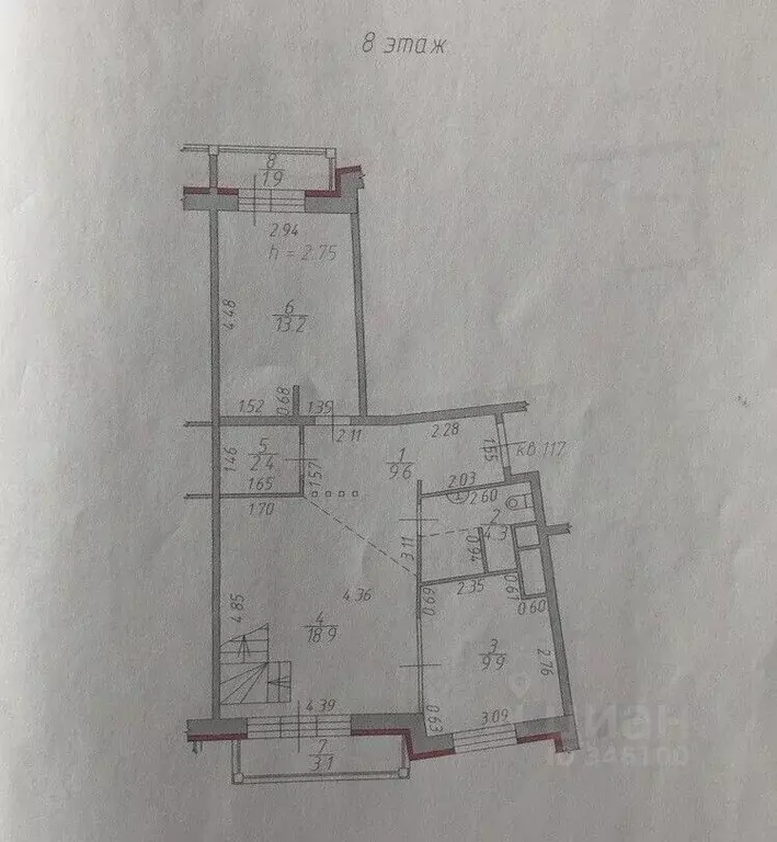 3-к кв. Московская область, Химки Клязьма кв-л, ул. Летчика Ивана ... - Фото 2