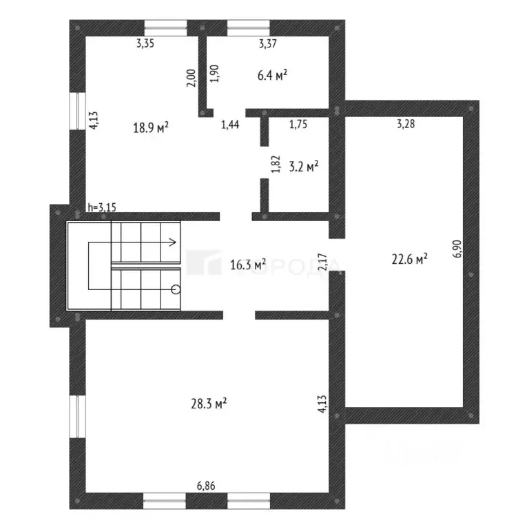 Дом в Алтайский край, Барнаул тракт Змеиногорский, 73Б (340 м) - Фото 2