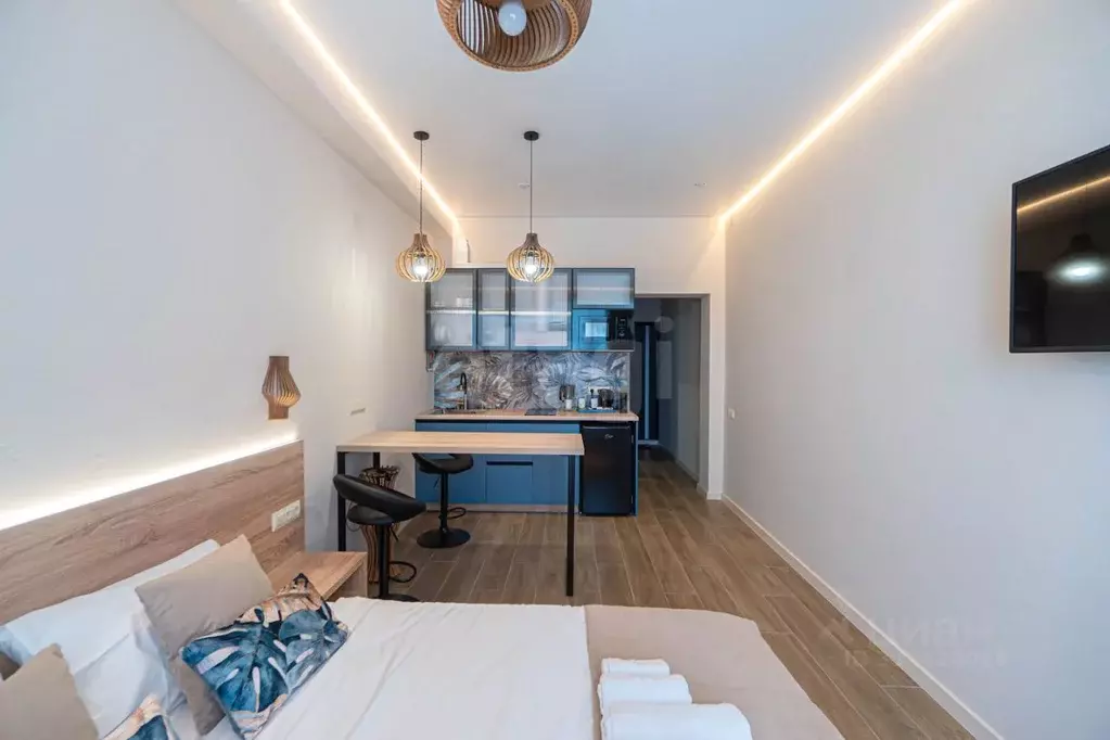 Студия Севастополь ул. Парковая, 7 (30.0 м) - Фото 1