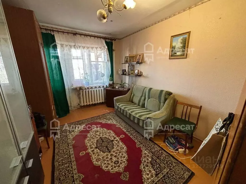 Комната Волгоградская область, Волгоград ул. Им. Циолковского, 3А ... - Фото 1