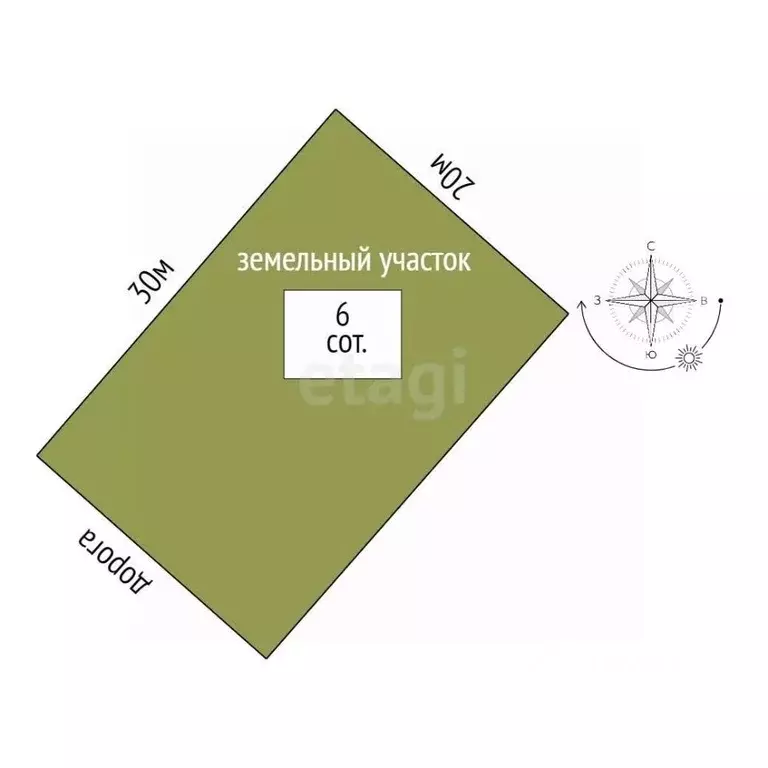 Участок в Ростовская область, Аксайский район, Ольгинское с/пос, ... - Фото 2