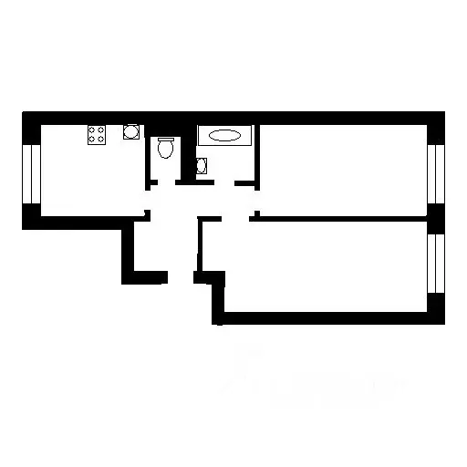 2-к кв. Москва Мукомольный проезд, 2 (60.0 м) - Фото 2