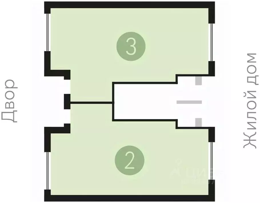 2-к кв. Ханты-Мансийский АО, Сургут Пролетарский просп., с9 (253.61 м) - Фото 2