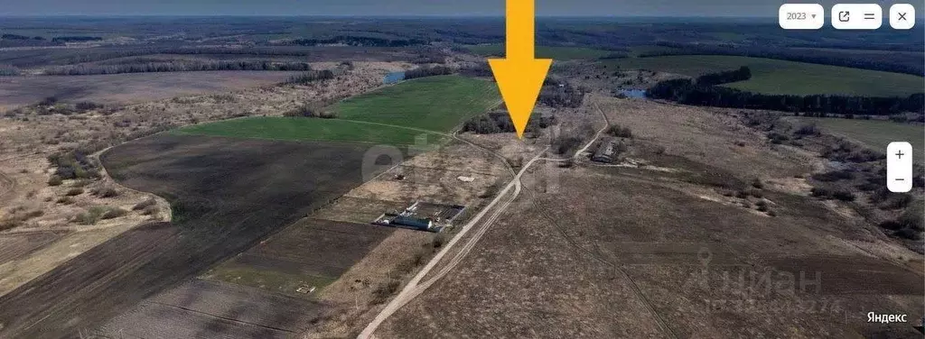 Участок в Орловская область, Орловский муниципальный округ, д. Глазово ... - Фото 1
