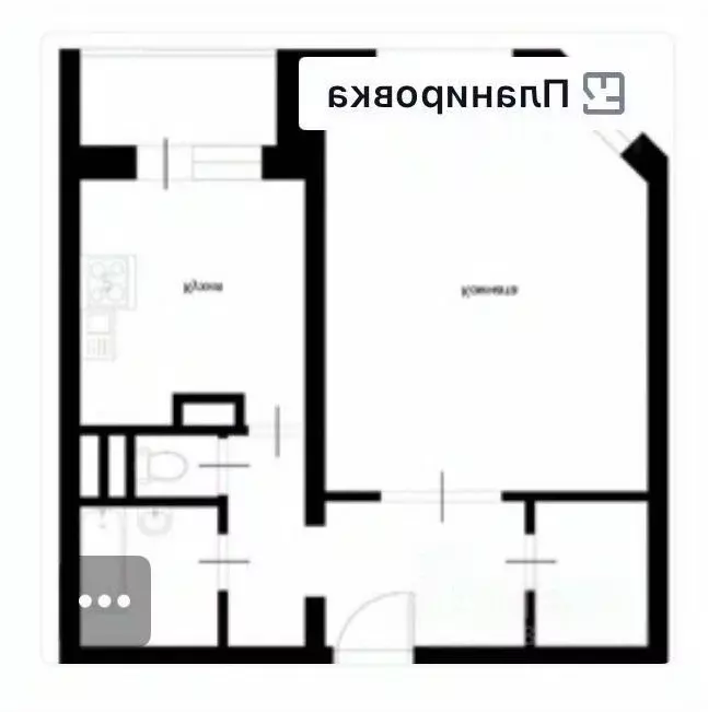 1-к кв. Москва Лухмановская ул., 15к4 (42.4 м) - Фото 2