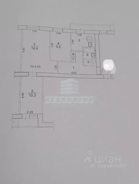 3-к кв. Волгоградская область, Волгоград Университетский просп., 94 ... - Фото 2