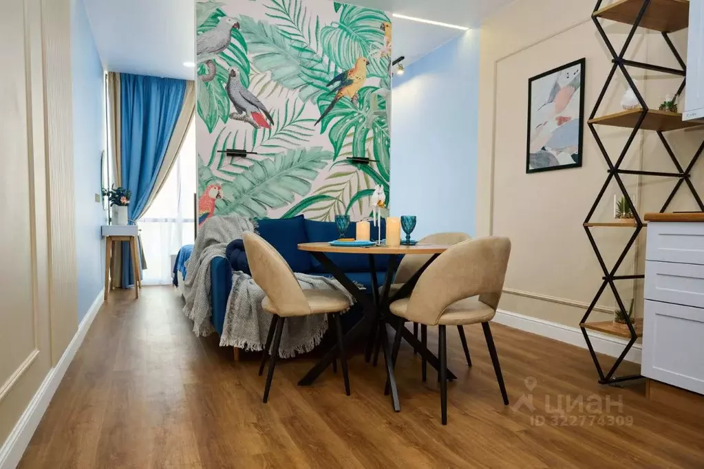 Студия Воронежская область, Воронеж ул. Остужева, 2/1 (30.0 м) - Фото 1