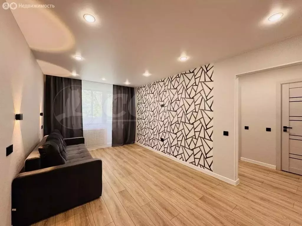 1-комнатная квартира: Тюмень, улица Пермякова, 53 (33.2 м) - Фото 1