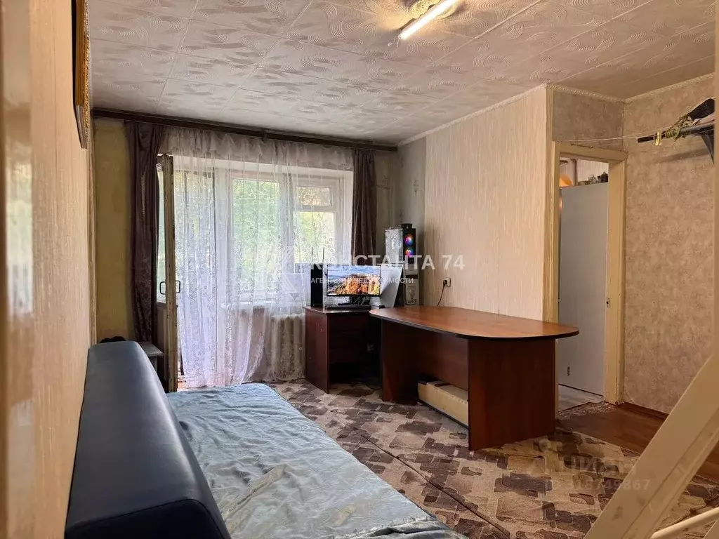 2-к кв. Челябинская область, Челябинск ул. Гагарина, 58Д (45.6 м) - Фото 0