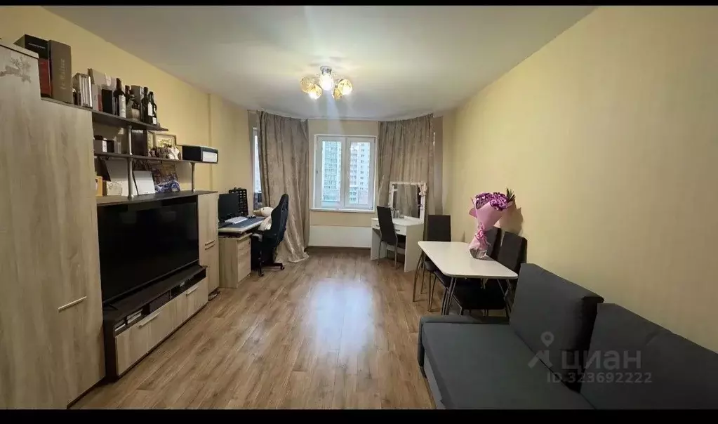 1-к кв. Нижегородская область, Нижний Новгород ул. академика Сахарова, ... - Фото 1