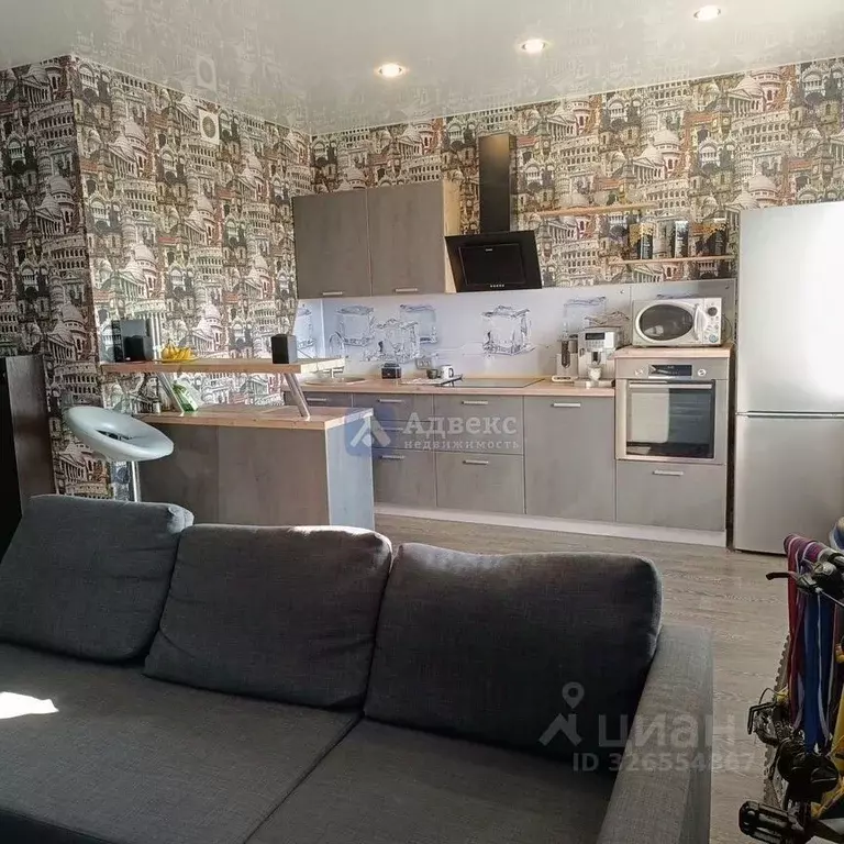 Студия Тюменская область, Тюмень ул. Мебельщиков, 6 (48.7 м) - Фото 2