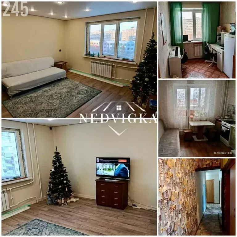 Квартира, 3 комнаты, 66.7 м - Фото 1