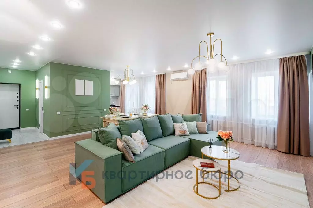 4-к. квартира, 120 м, 5/5 эт. - Фото 1