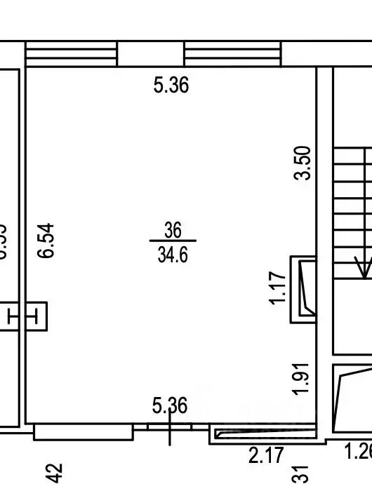 Помещение свободного назначения в Москва ул. Михайлова, 31А (44 м) - Фото 1