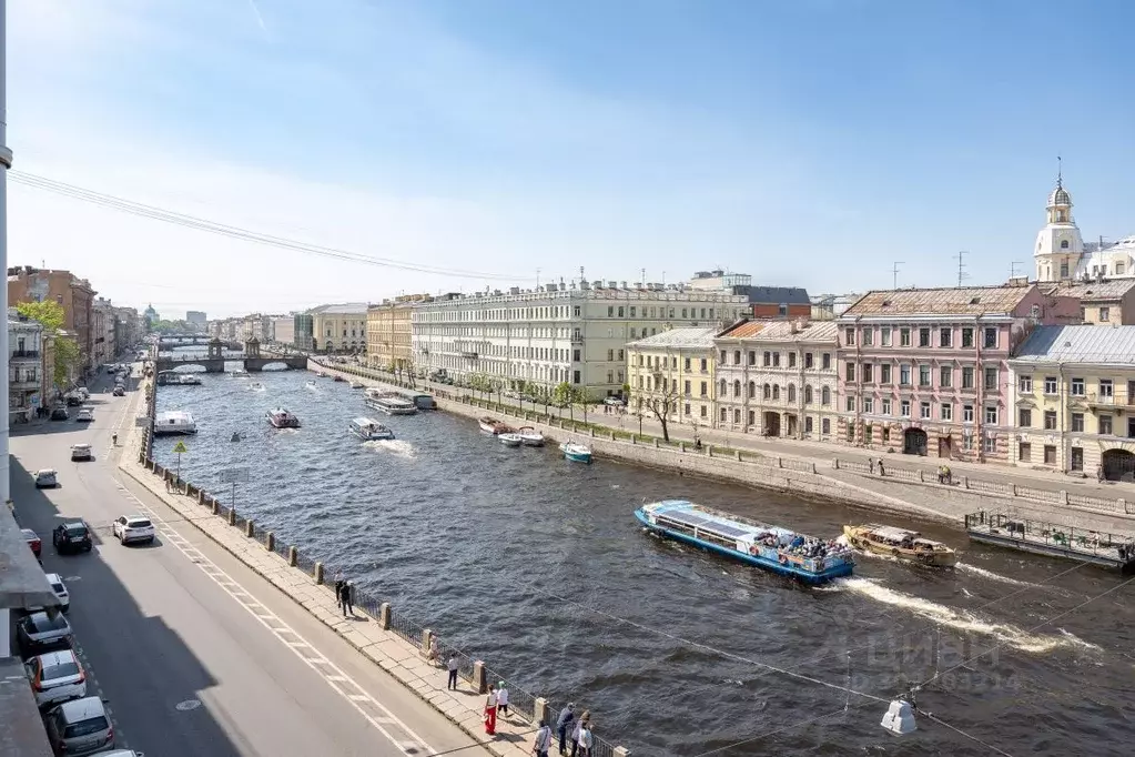 3-к кв. Санкт-Петербург наб. Реки Фонтанки, 52 (143.0 м) - Фото 1