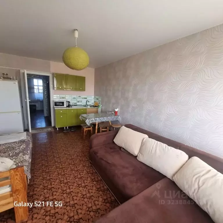 1-к кв. Крым, Ленино пгт ул. Лесная, 1 (32.0 м) - Фото 1