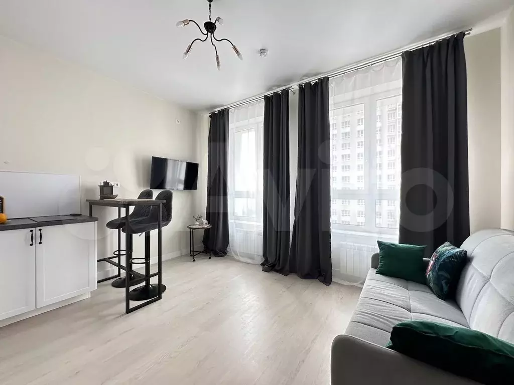 Квартира-студия, 24 м, 18/30 эт. - Фото 1