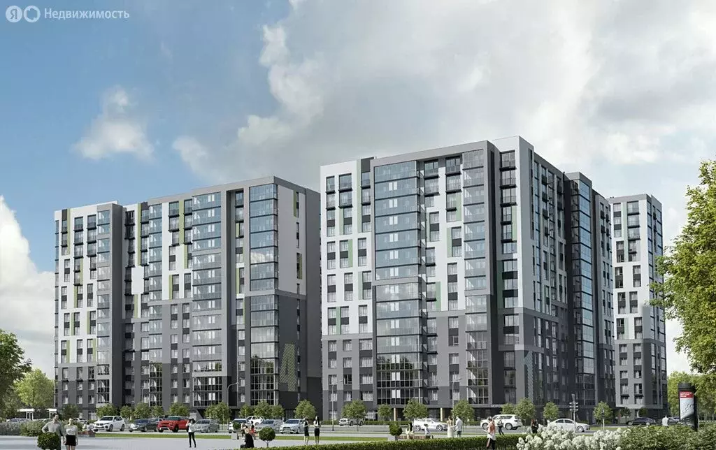 1-комнатная квартира: Калининград, Солдатская улица, 9к1 (43.4 м) - Фото 2