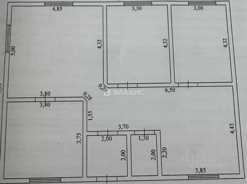 Дом в Пензенская область, Нижний Ломов Строительная ул., 36 (103 м) - Фото 2