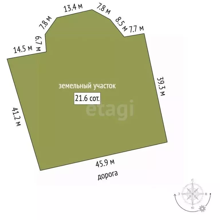 Участок в Мордовия, с. Лямбирь ул. Строителей (21.5 сот.) - Фото 1