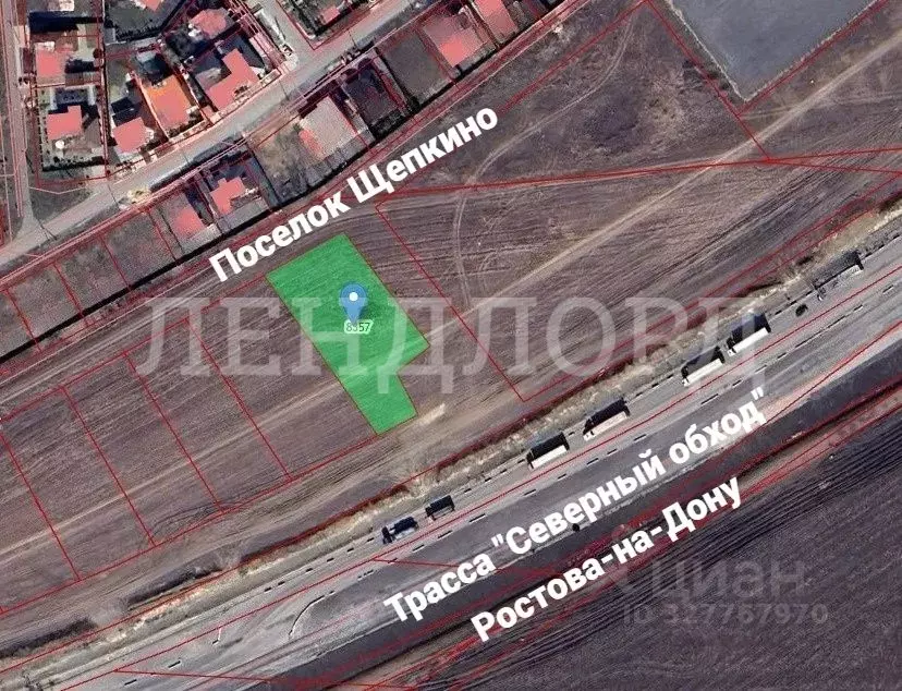 Участок в Ростовская область, Аксайский район, Щепкинское с/пос, пос. ... - Фото 2
