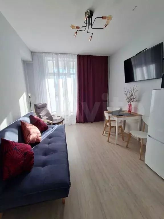 1-к. квартира, 41 м, 3/30 эт. - Фото 1