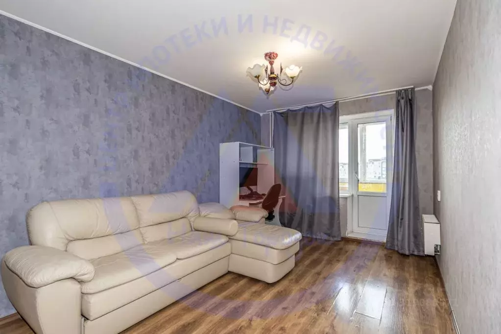 1-к кв. Курганская область, Курган Заозерный жилрайон, 5-й мкр, 16 ... - Фото 0