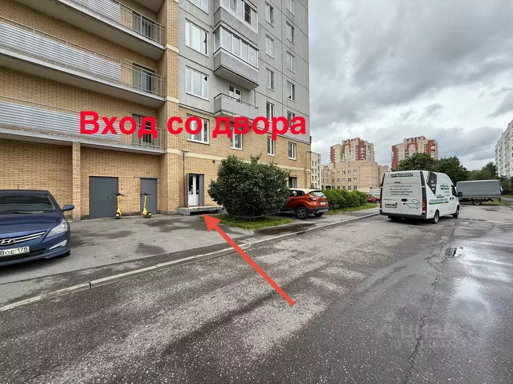 Помещение свободного назначения в Санкт-Петербург просп. Славы, 52к1 ... - Фото 2