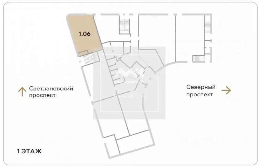 Помещение свободного назначения в Санкт-Петербург Академическое ... - Фото 0