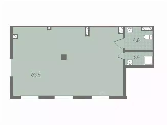 Помещение свободного назначения в Санкт-Петербург Партизанская ул., 5 ... - Фото 1